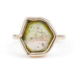 Watermelon Tourmaline Ring Rings OFK4435