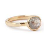 1.55 carat Horizontal Rustic Diamond Ring Rings OFK4442-2