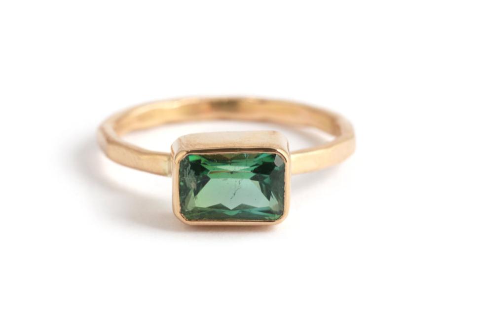 1.29 carat Green Tourmaline Ring Rings OFK4445_fdeab23d-a3e2-49e8-831d-f875e829f2c4