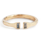 Blue Umba Sapphire Baguette Buckle Ring BFCM Stock Ring OFK4454_30d61f77-77fc-4dca-b9c1-99b1ac4dad3a