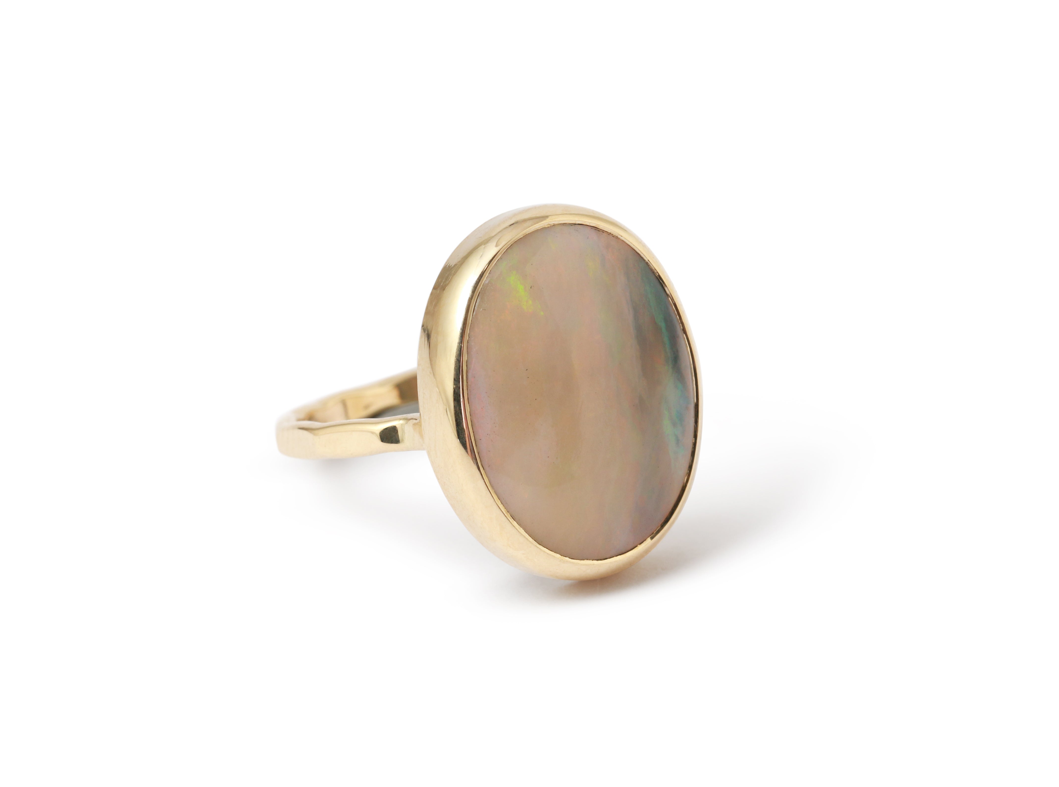 Milky Way Opal Ring OFK4470-2