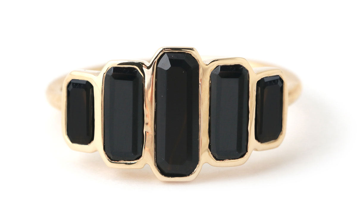 Ladder Guide Rings Cityscape Spinel Ladder Ring – Melissa Joy Manning Jewelry