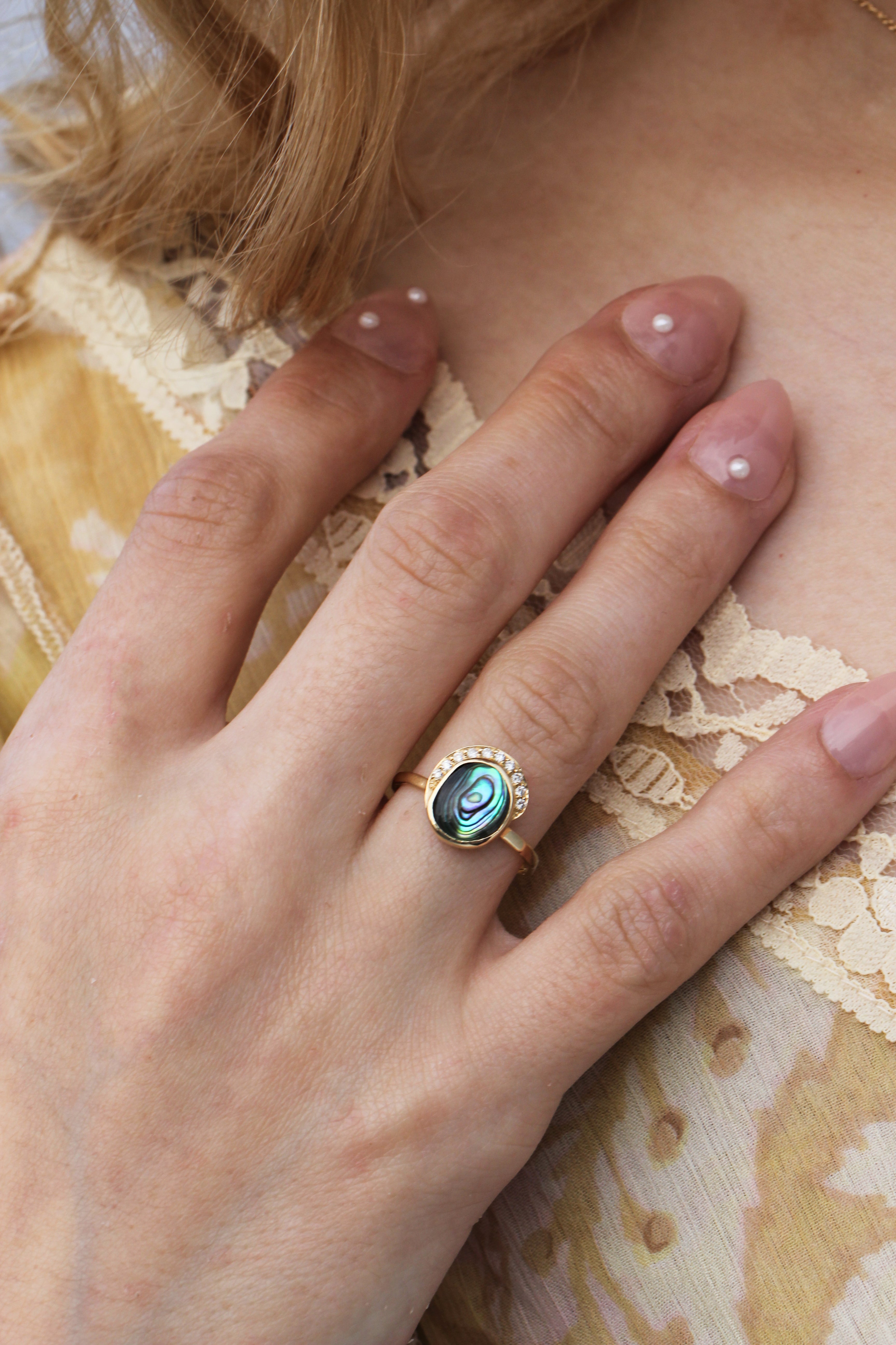 Freeform Labradorite Diamond Crescent Moon Ring BFCM Stock Ring R1327GABL_OM_copy