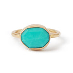 Freeform Turquoise Ring Rings R959G-5