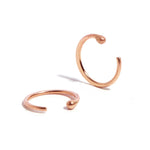 Mini Hug Earrings Rose Gold Pair Earrings SHUGPG-1