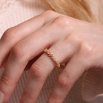 Undulating Diamond Band RING SJ_3D_OM
