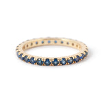 Sapphire Eternity Band Stock Ring SJ_6s-1