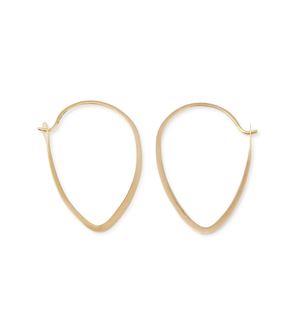 1.25 Inch Leaf Hoops SLG