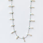 Isla Pearl Necklace by See Real Flowers Turquoise NECKLACE SRFISLAN-1