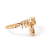 Pave Diamond Initial Ring by Tiffany Yan Rings TY_3InitialRing-2