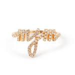 Pave Diamond Initial Ring by Tiffany Yan Rings TY_3InitialRing_3980e7a4-1ab5-4ab8-9884-2e8b79d823bd