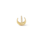 Itty Bitty Crescent Stud (Half Pair) by Talon EARRINGS T_IBMOONG