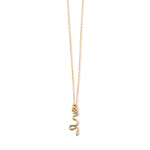 Itty Bitty Snake Charm Necklace by Talon T_IBSNAKEP