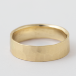 6mm Thin Hammered Solid Band - Yellow Gold 14 karat yellow gold HIDDEN dac40db6c1eb1a5501a6e4db5bdfd1386e14953d809e5d704d6eed96f46dad4b