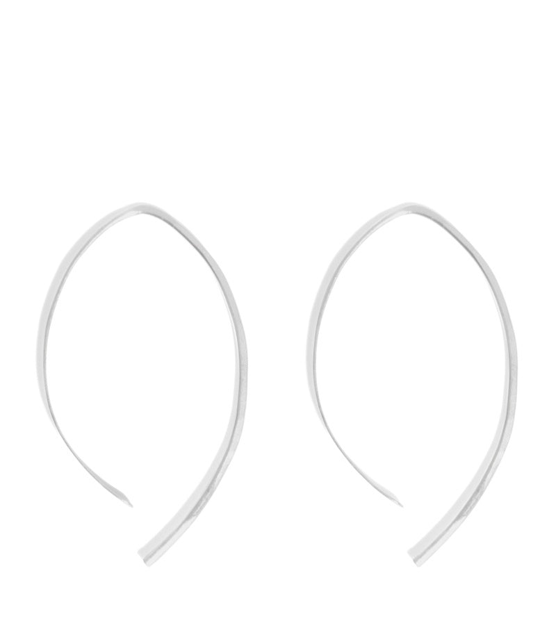 1.5 Inch Wishbone Hoop Earrings – Melissa Joy Manning Inc.
