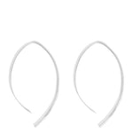 1.5 Inch Wishbone Hoops silver Earrings e1774s_1bda6652-c0a4-40e0-acf1-a75f6826e18e