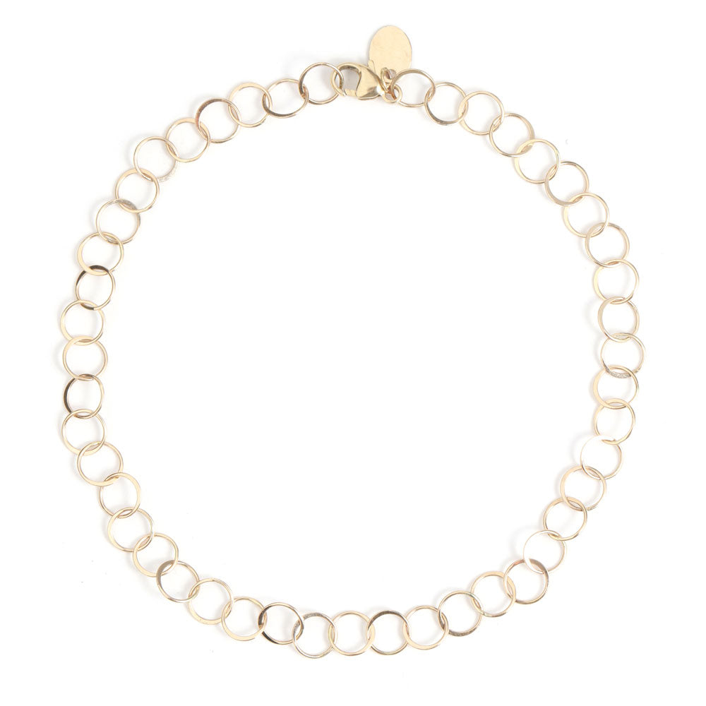 Handmade chain anklet gold Anklets A613g