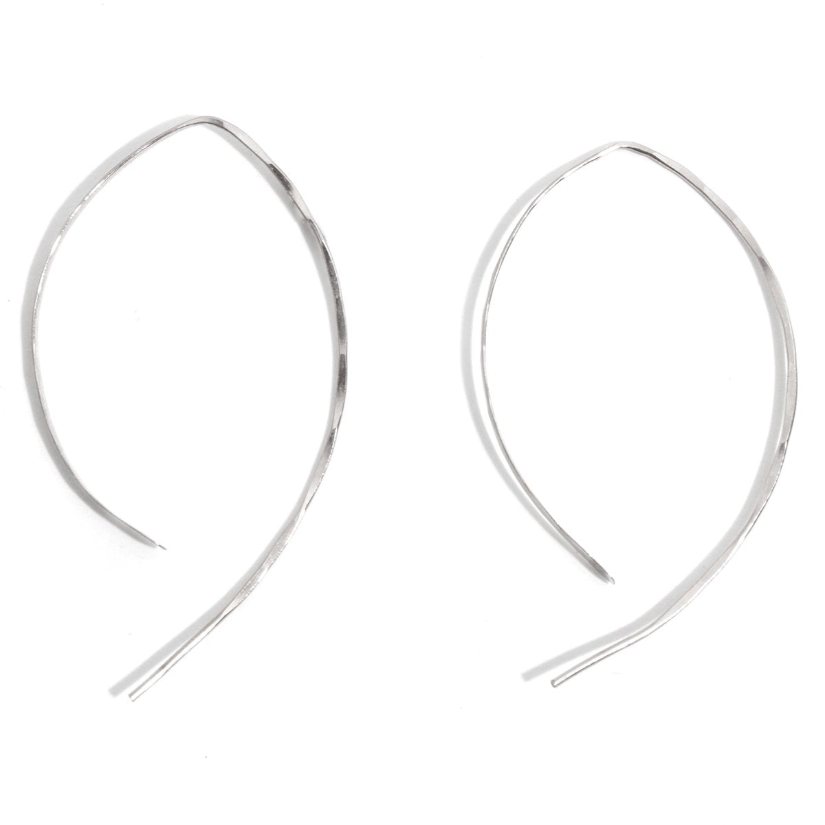 Wishbone earrings - 2 inch – Melissa Joy Manning Jewelry