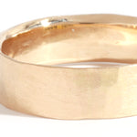 Hammered Texture 6mm Band - Yellow Gold - Melissa Joy Manning Jewelry