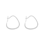 Small Triangle Hoops - 7/8 inch - Melissa Joy Manning Jewelry