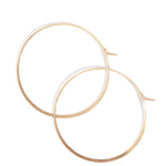 1.75 Inch Round hoops - Melissa Joy Manning Jewelry
