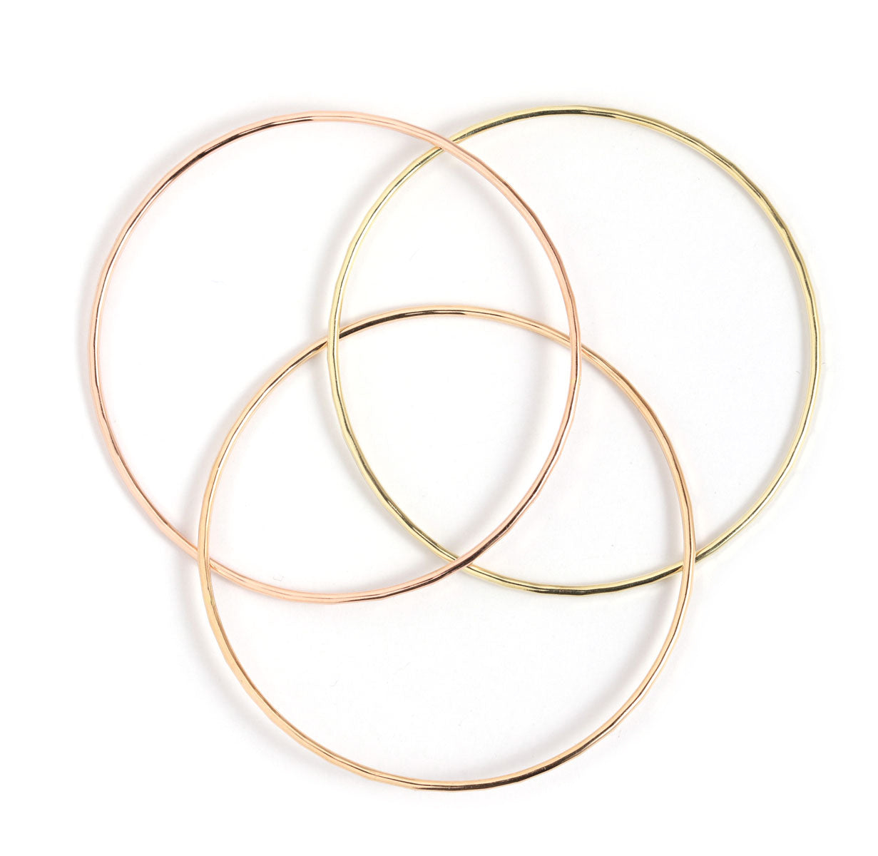 Triple Round Rolling Bangles Gold BraceletS b300mg_0374e23d-ab58-4911-b7e7-e6a43610c5bd