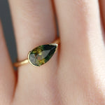 Australian Bicolor Sapphire Ring Rings ofk4246-onmod